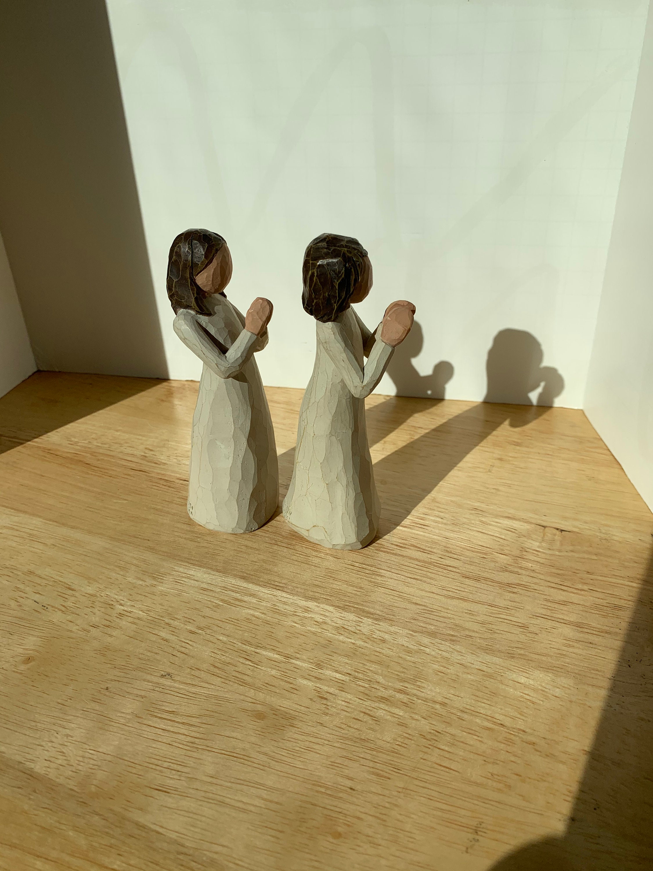 Vintage Willow Tree Sisters by heart figurine in Etsy