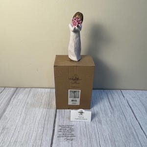 Vintage Willow Tree &quot;Thank You&quot; figurine in original box and all paper work NIB