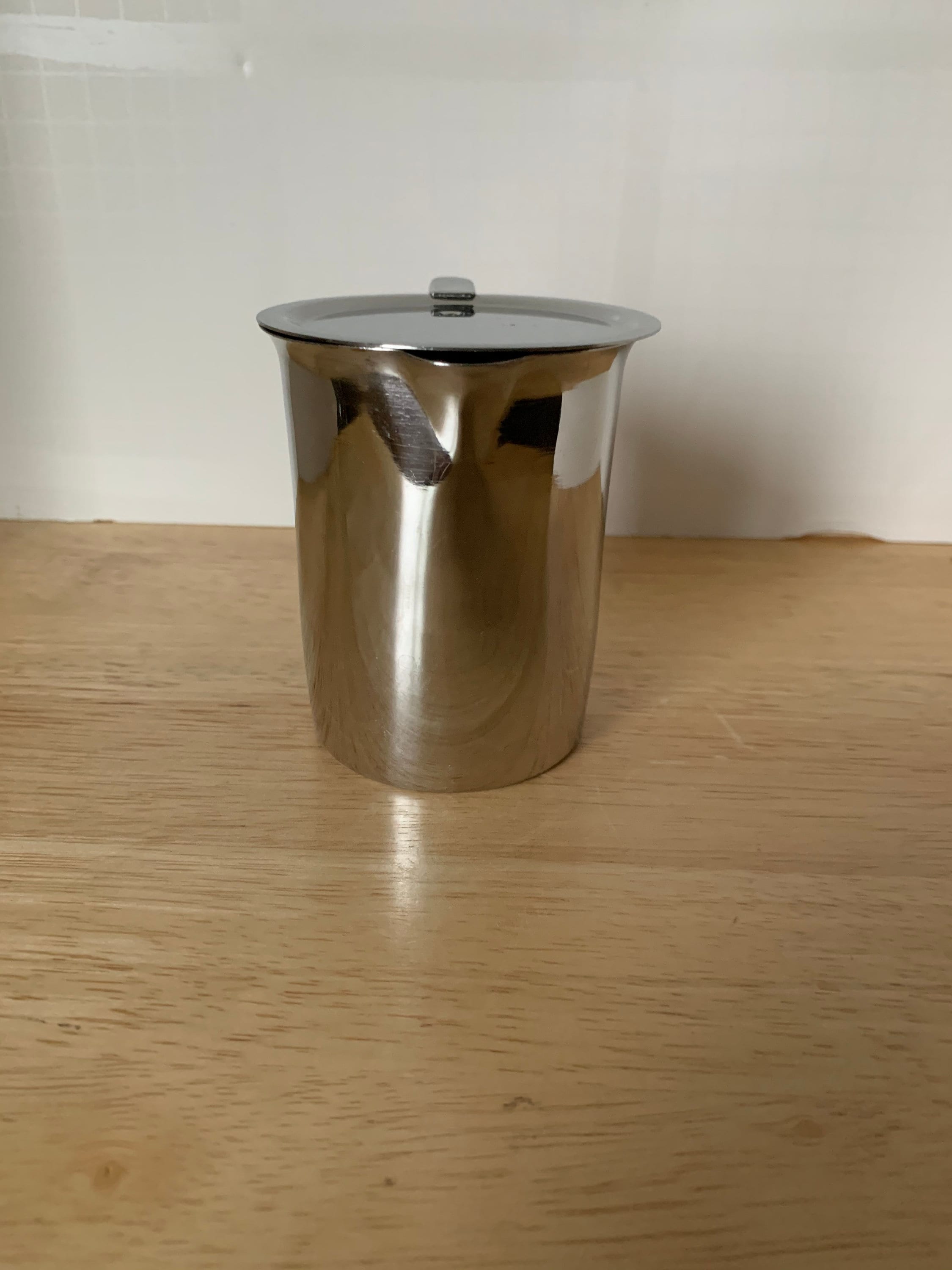 Vintage stainless steel creamer