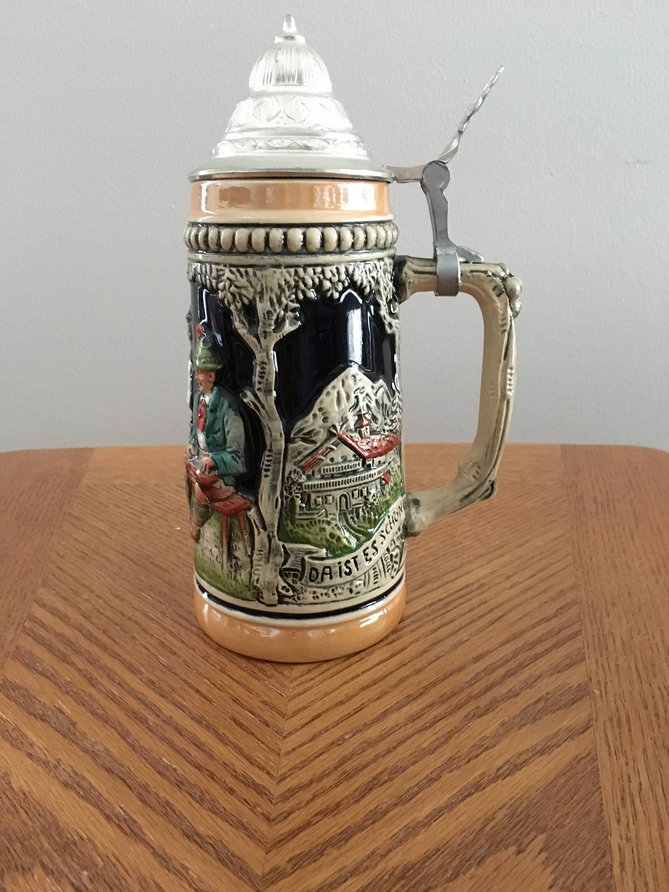 Beer Steins For Sale
 Vintage Western Germany lidded beer stein