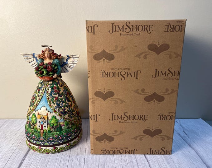 Jim Shore 2003 Angel of Summer "Summer restores the soul" in original box and packaging C117673