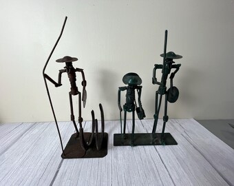Choice of metal hardware sculptures