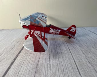 1934 Stearman limited edition (1 of 2500) die cast Zenith books advertising bi plane