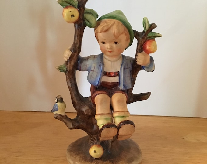 Vintage Hummel 6 3/8" tall "Apple Tree Boy" #142/1 TMK 2