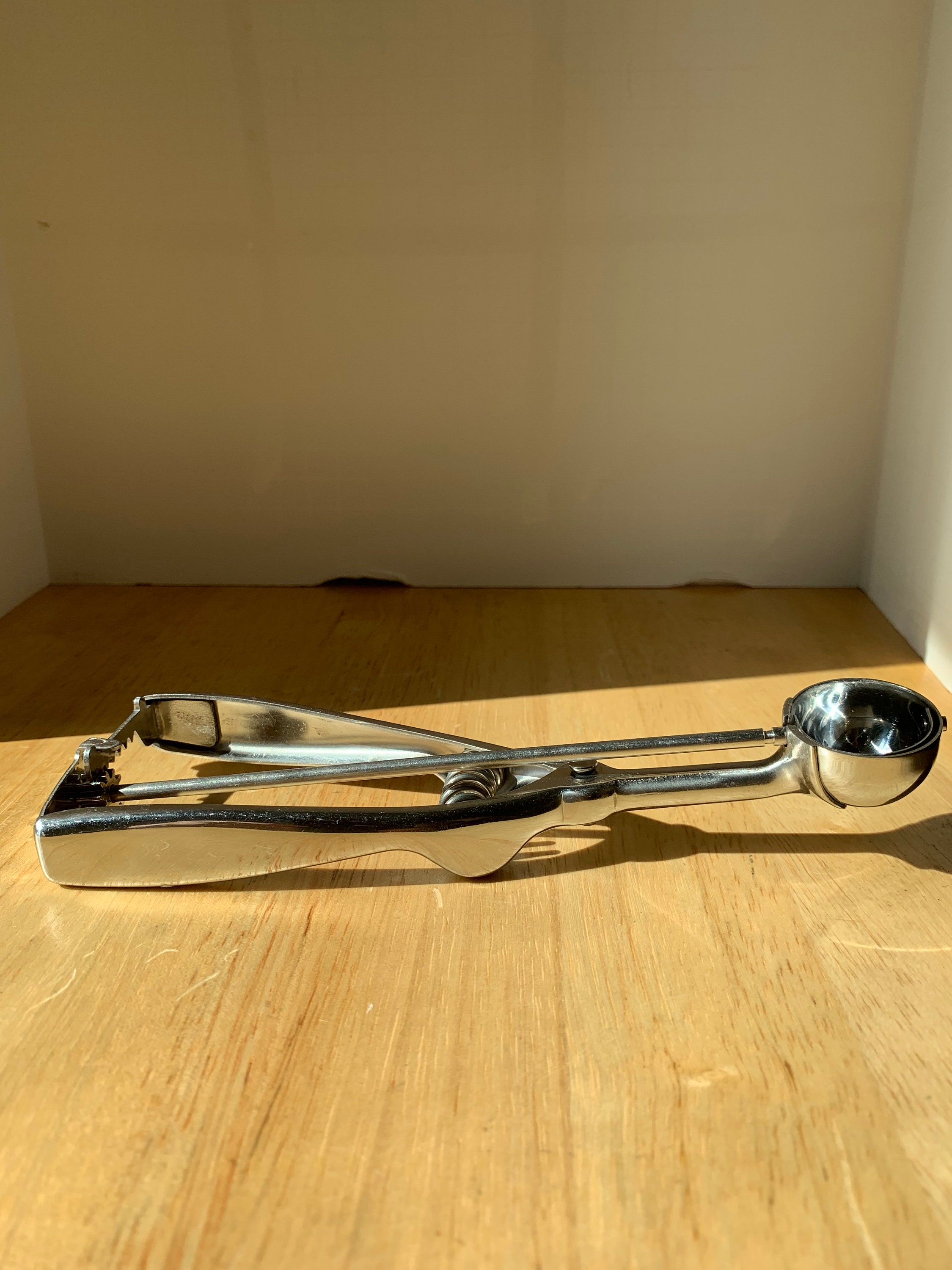 Vintage gear and spring melon baller