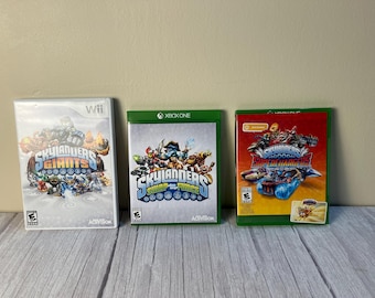 Skylanders games for Xbox one and Wii
