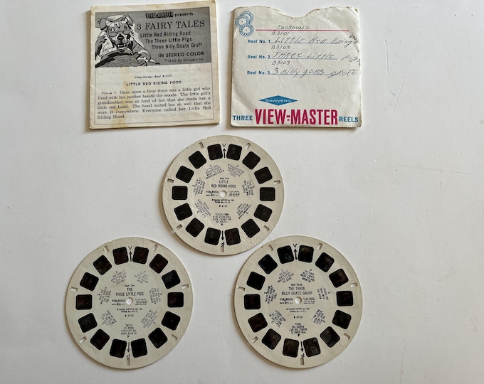 1953 Sawyer The Coronation of Queen Elizabeth II 3-reel set