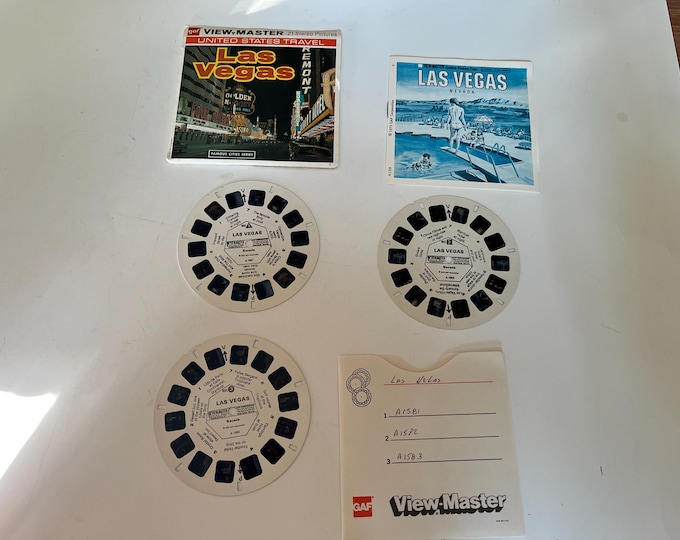 1973 GAF Las Vegas 3-reel set