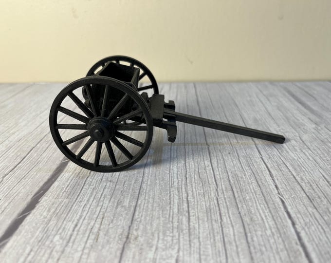 Civil War miniature casted Cassion