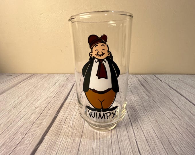 Wimpy Coca Cola Glass