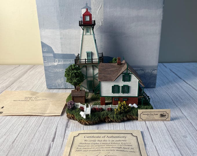 2008 Harbor Lights limited edition Society exclusive lighthouse w/COA