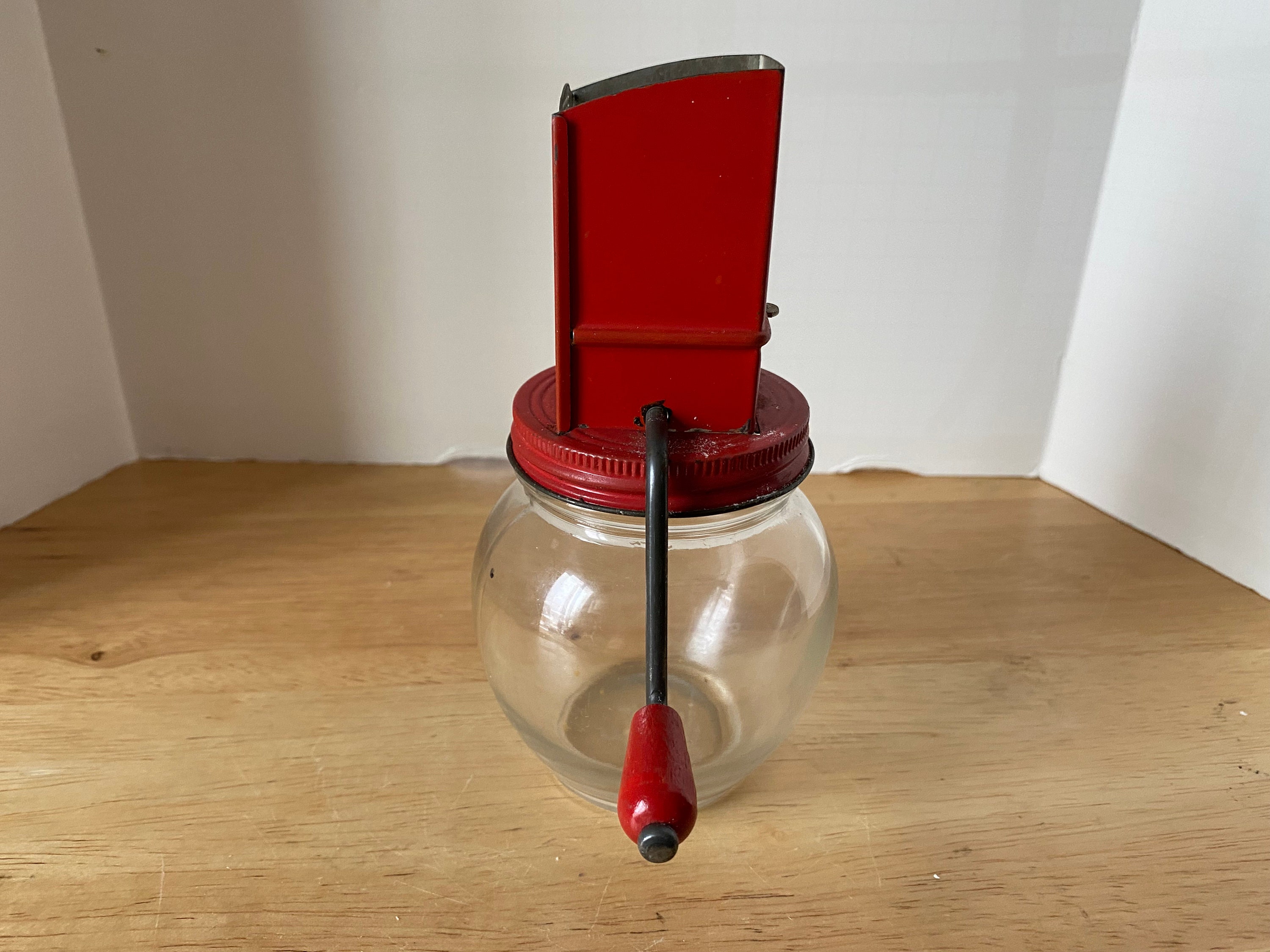 Vintage 1940's Androck Nut Grinder With Flowers on the Etsy