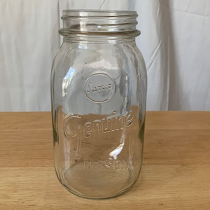 Vintage Clear Samco Genuine Mason Jar 1 quart (32 ounces)