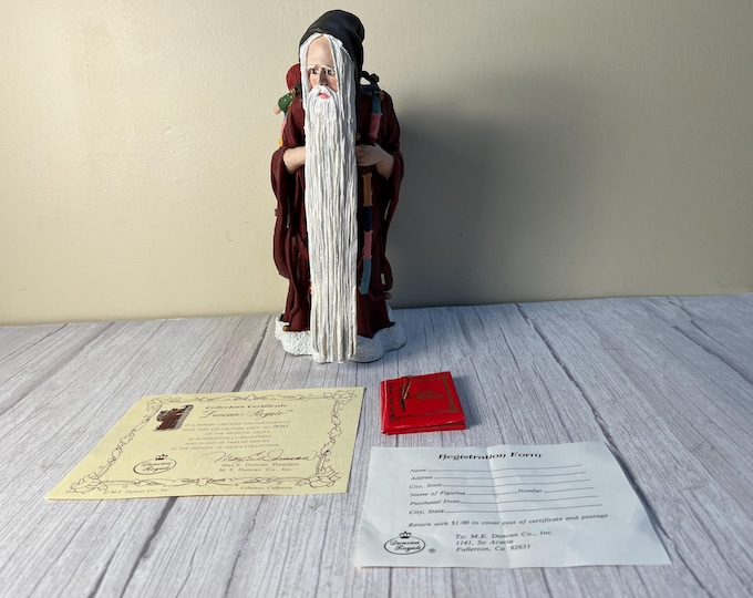 Vintage 1983 Duncan Royale Mid Evil Santa NIB