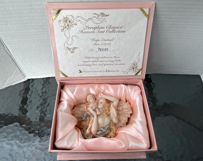 Seraphim 1996 Seraphim Classics Heaven Sent Collection by Roman Inc with original box and COA