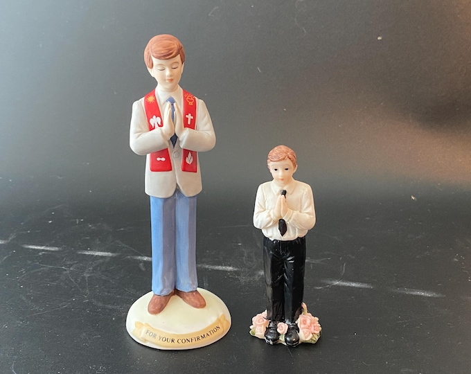 Choice of Vintage Confirmation Figurine or Cake Topper