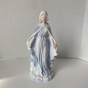 Vintage Relpo Madonna Porcelain Ceramic Planter #5779