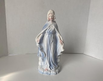 Vintage Relpo Madonna Porcelain Ceramic Planter #5779