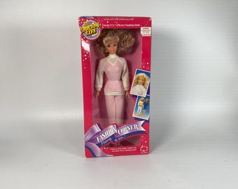 1990s 11 1/2  inch Fashion Corner Sporting Life Doll manufactured by Lucky Industries in Original Box