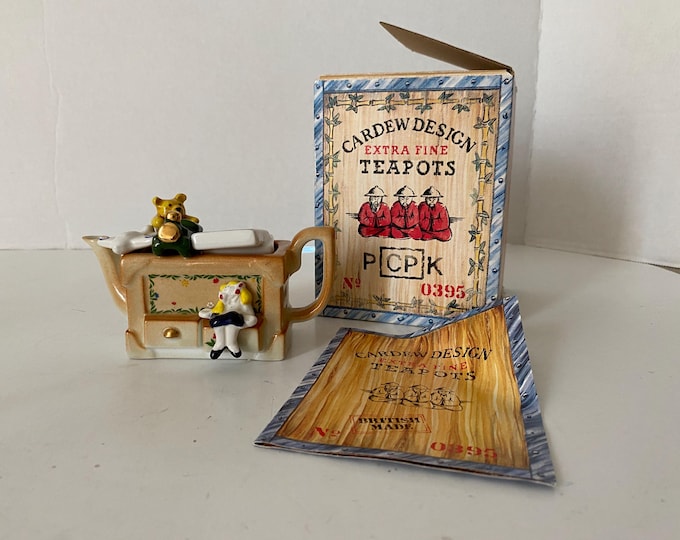 1993 Cardew Design Teapots - Toy Box - With Original Box and Booklet - 1 cup