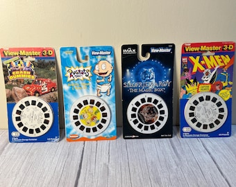 Choice View Master 3 disk set NIP X-Men, Rugrats, Crash dummies, Siegfried & Roy
