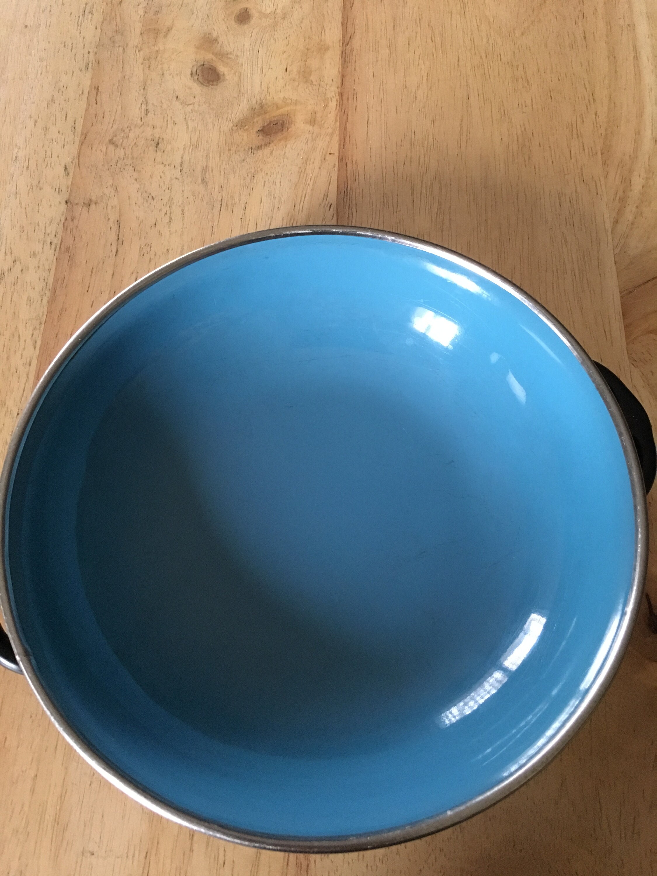 Yugoslavia enamel saute pan