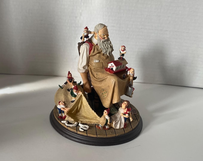 Love the Elves!!  1993 "Santa's Helpers" from  Norman Rockwell Limited Edition Figurine