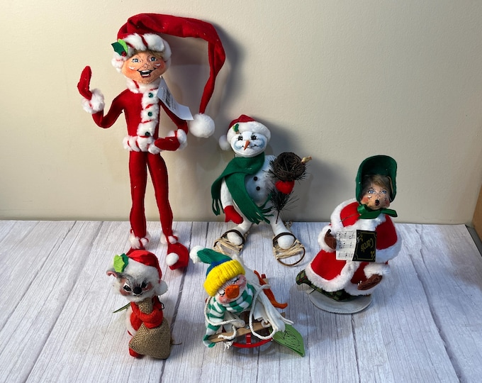 Choice of Annalee Christmas dolls