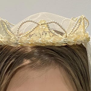 1960s-1970s choice of Vintage Holy First Communion Veil or Bridal Crown
