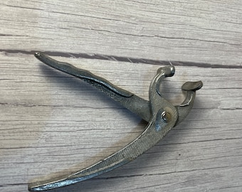 Vintage 1950's aluminum French nutcracker