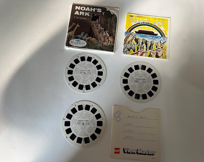 1963 Sawyer Noah's Ark 3-reel set