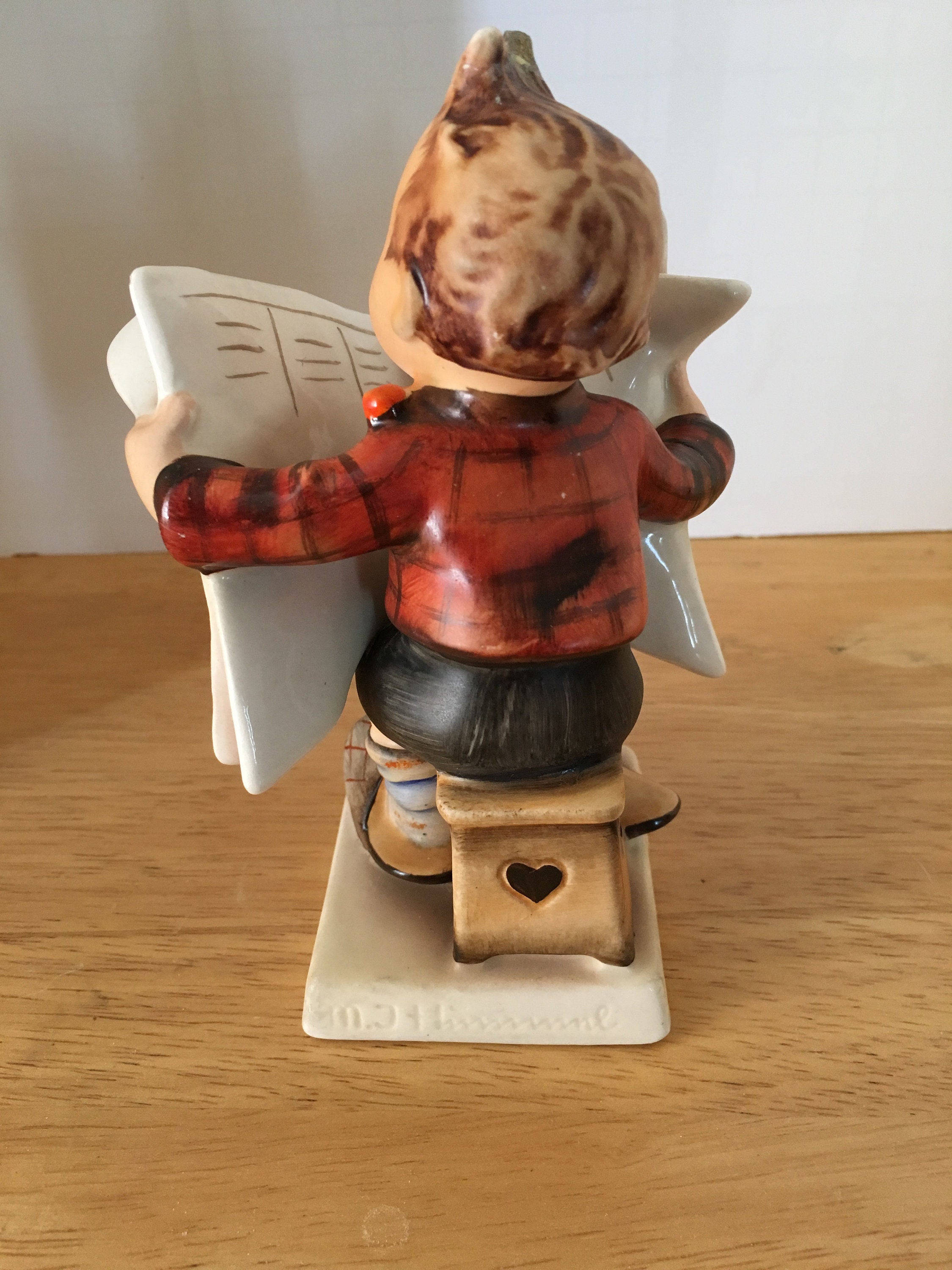 Vintage 5 3/8 Hummel Latest News 184 TMK 2