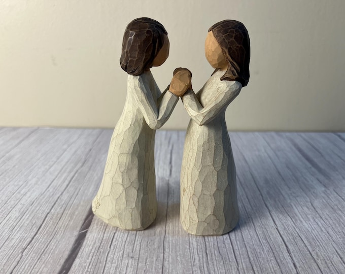 Vintage Willow Tree "Sisters by heart" figurines