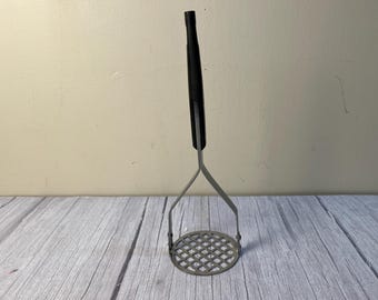Vintage Household steel potato masher