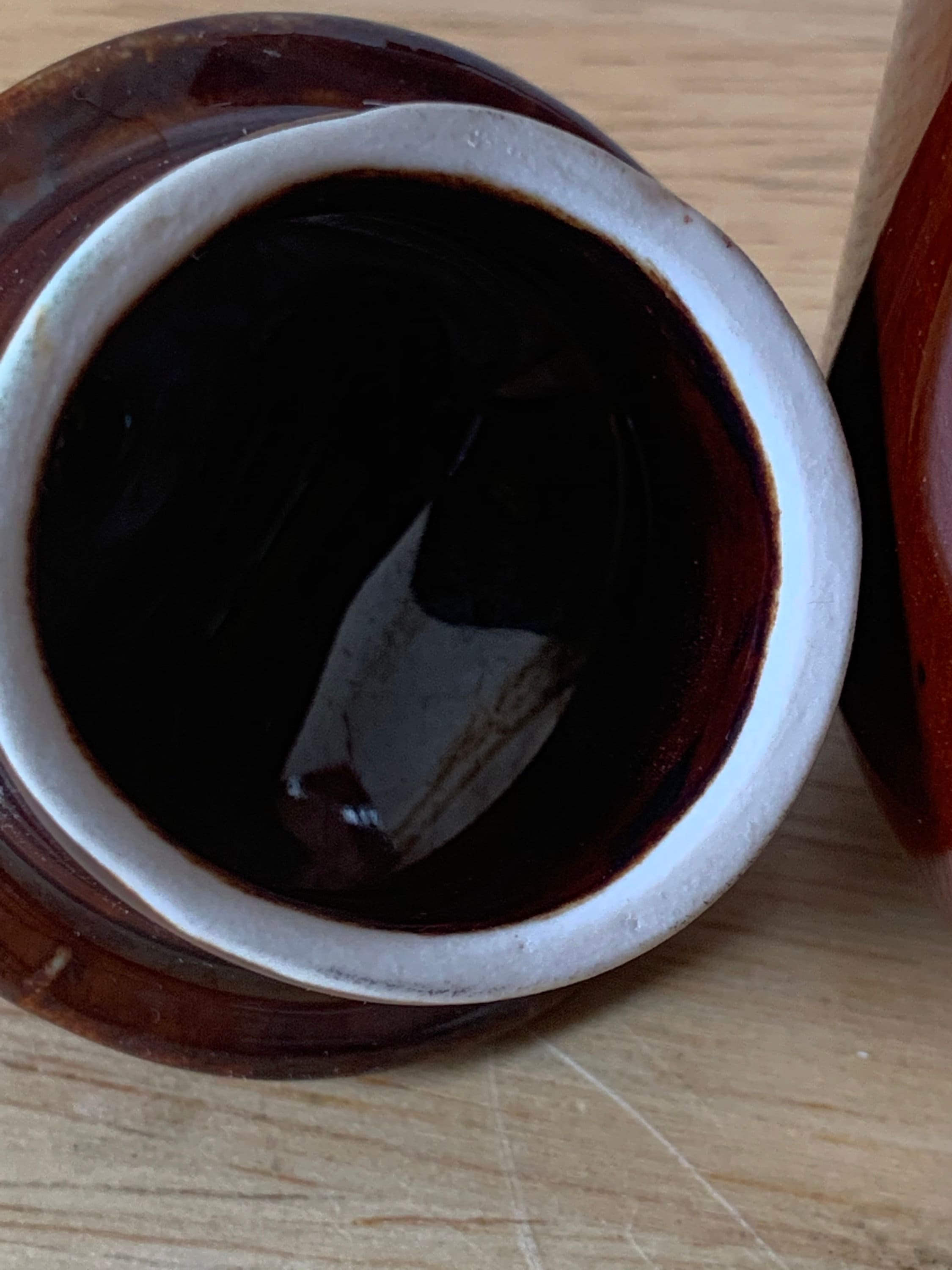 Vintage brown Hall tea pot