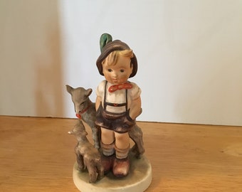 Vintage 4 3/4" Hummel "Little Goat Herder" # 200/0 TMK 4
