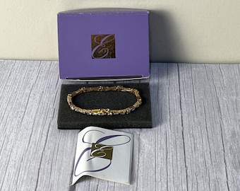 Avon Elizabeth Taylor Evening Star CZ bracelet in original box