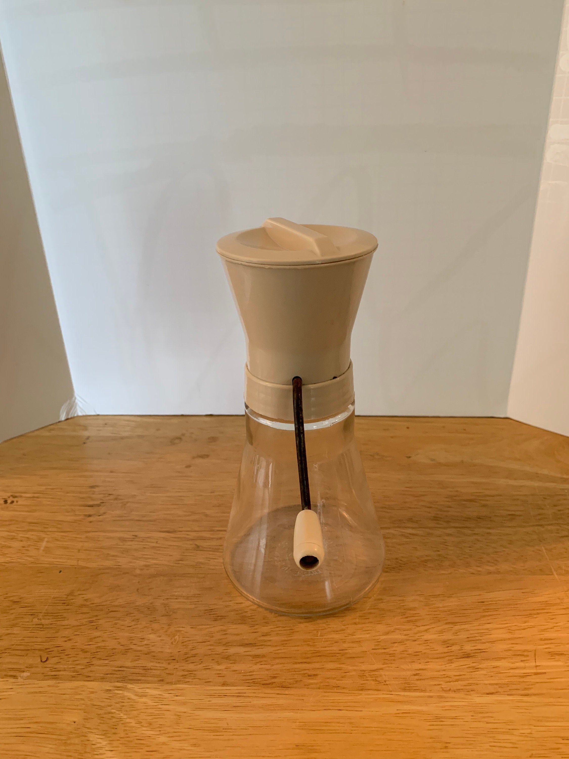 Vintage Androck glass nut grinder