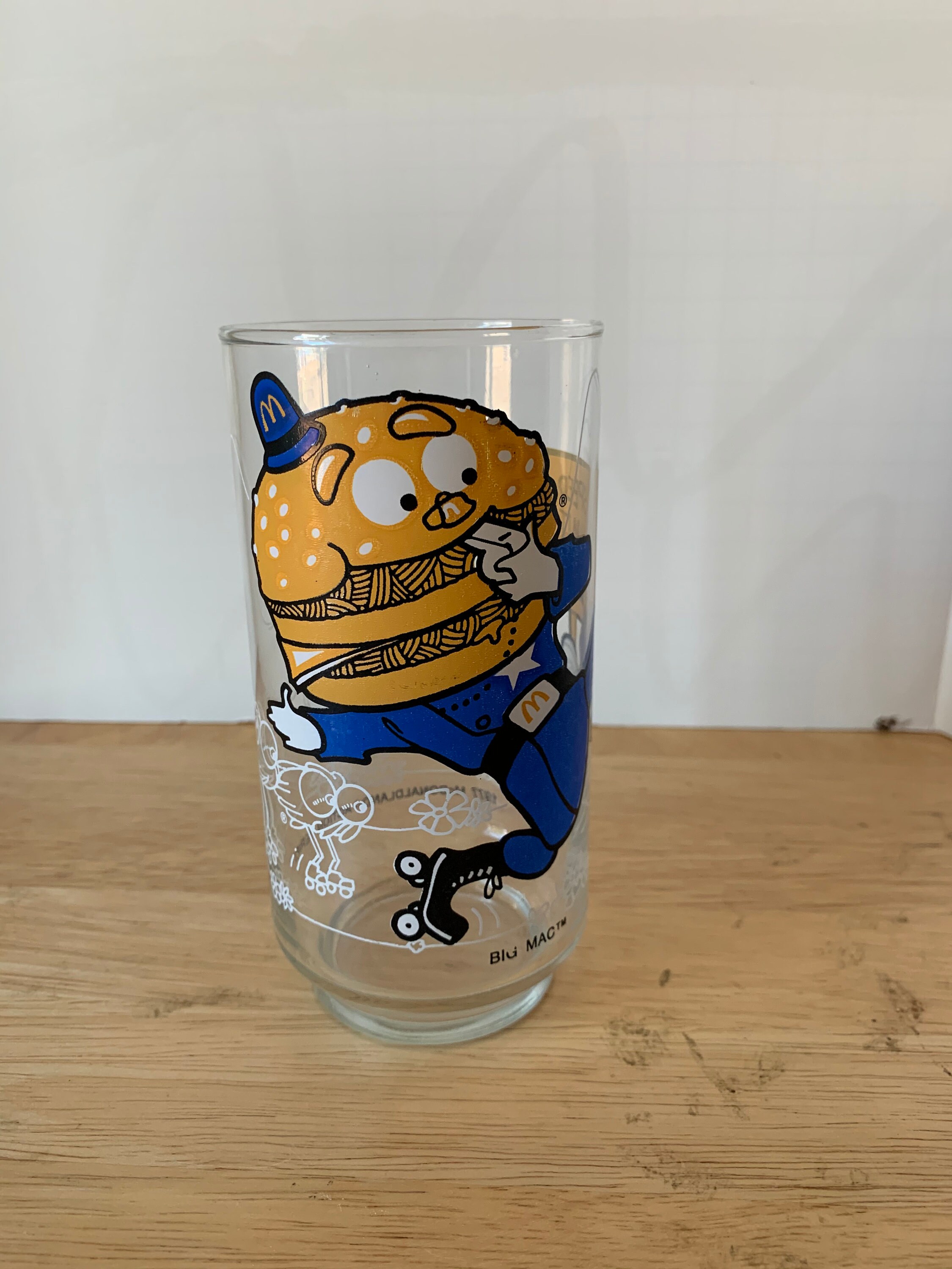 Vintage 1977 McDonalds Big Mac Drinking Glass
