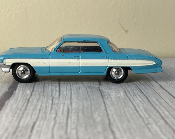 Corgi Toys Oldsmobile Supper 88 patent application 21101/59 Made in Great Britain