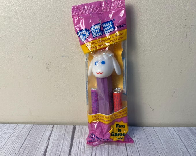 1970's Pez Lambchop Dispenser and candies NOS in original packaging