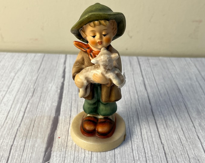 TMK  4 Hummel "Lost Sheep" 4 1/2" tall and 1 7/8" diameter #68/2/0