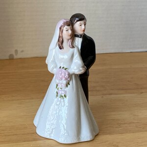 Bride and Groom ceramic figurine