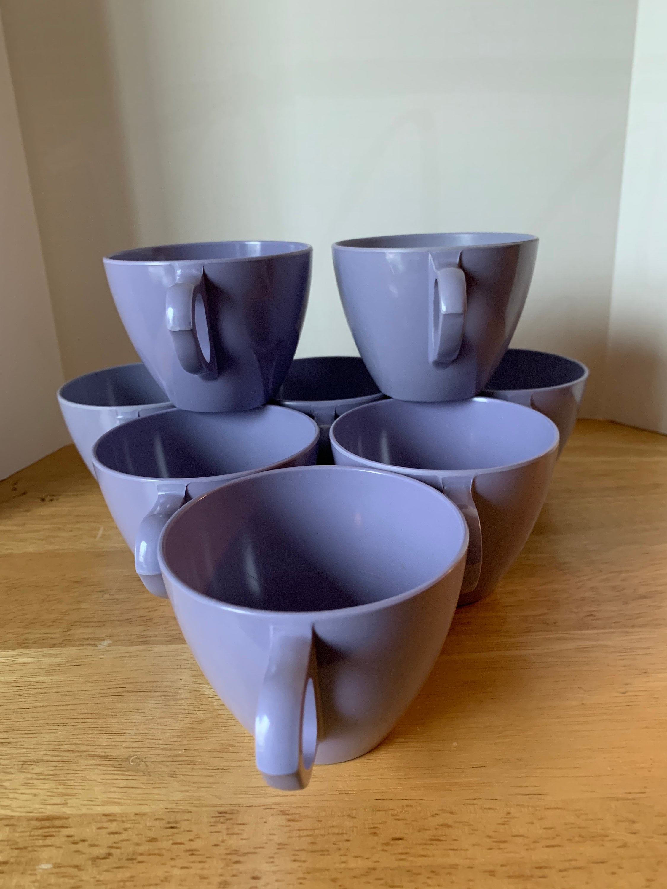 Vintage 1950's 8 Royalon coffee cups