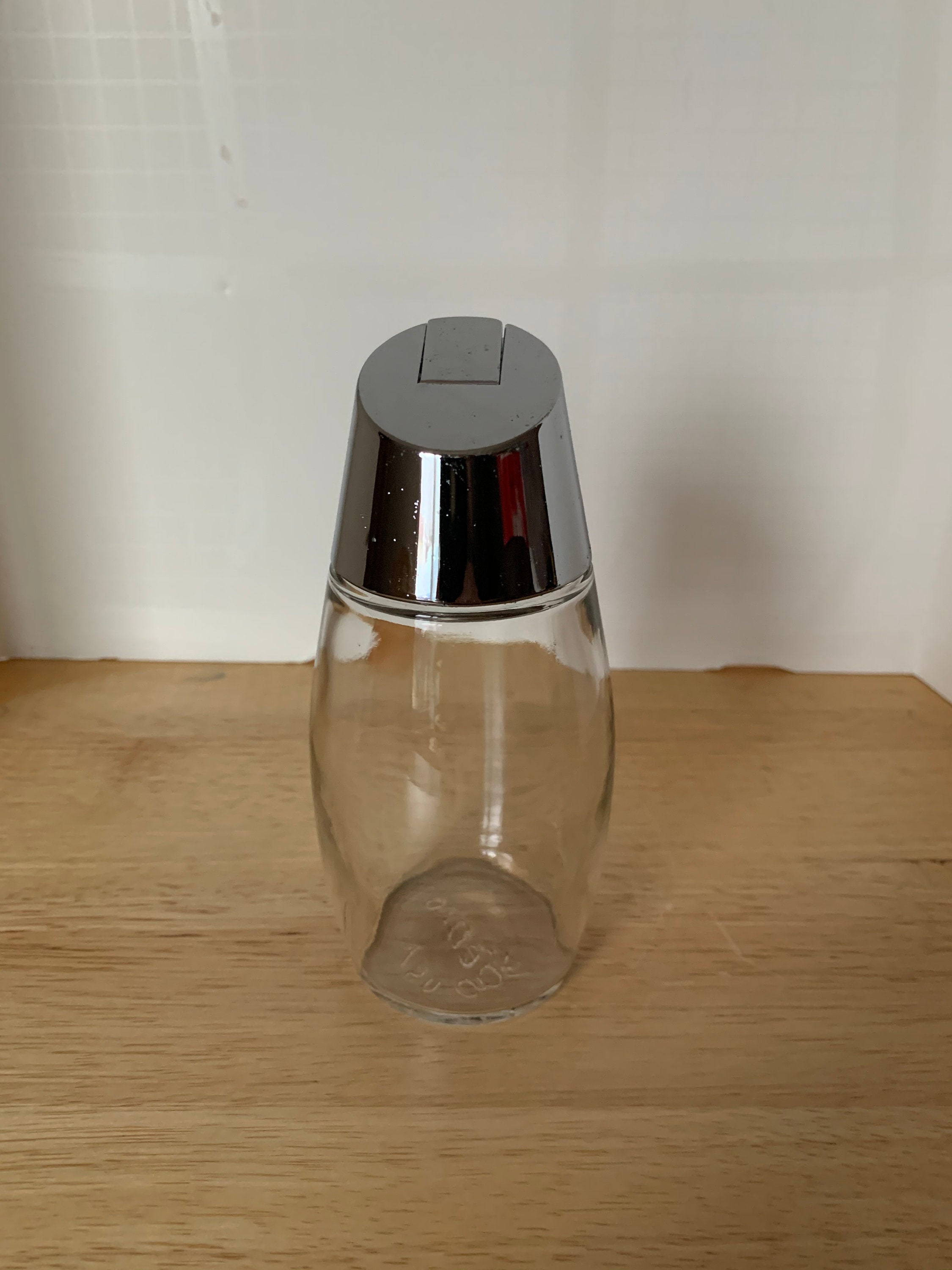 Gemco glass sugar dispenser