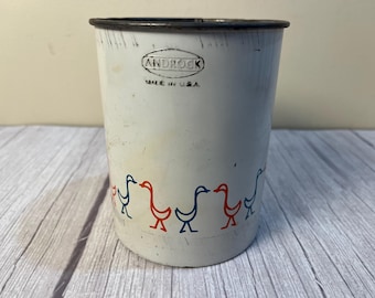 Vintage Androck single screen flour sifter