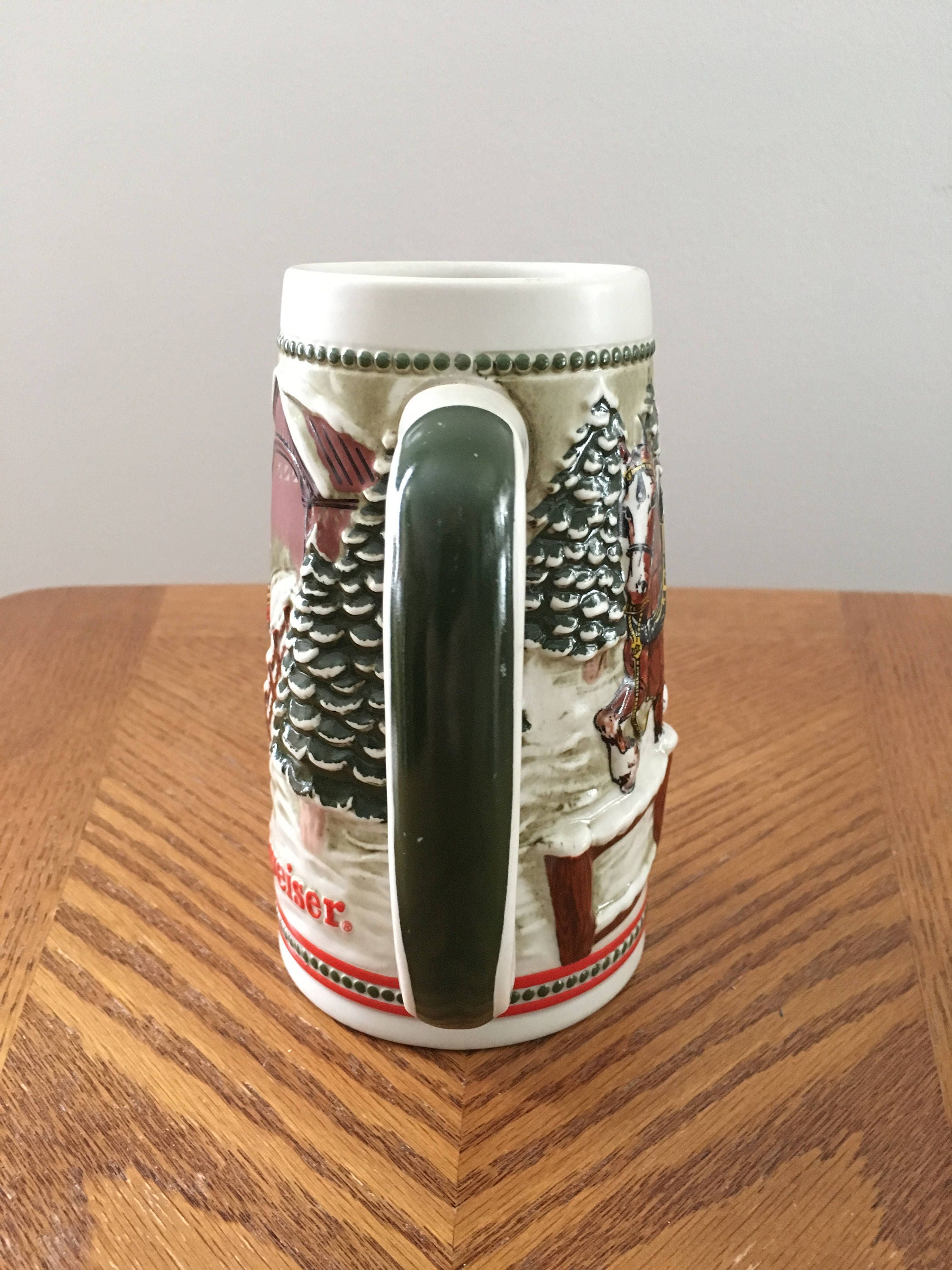 Vintage 1984 Budweiser CS 62 beer stein Covered Bridge