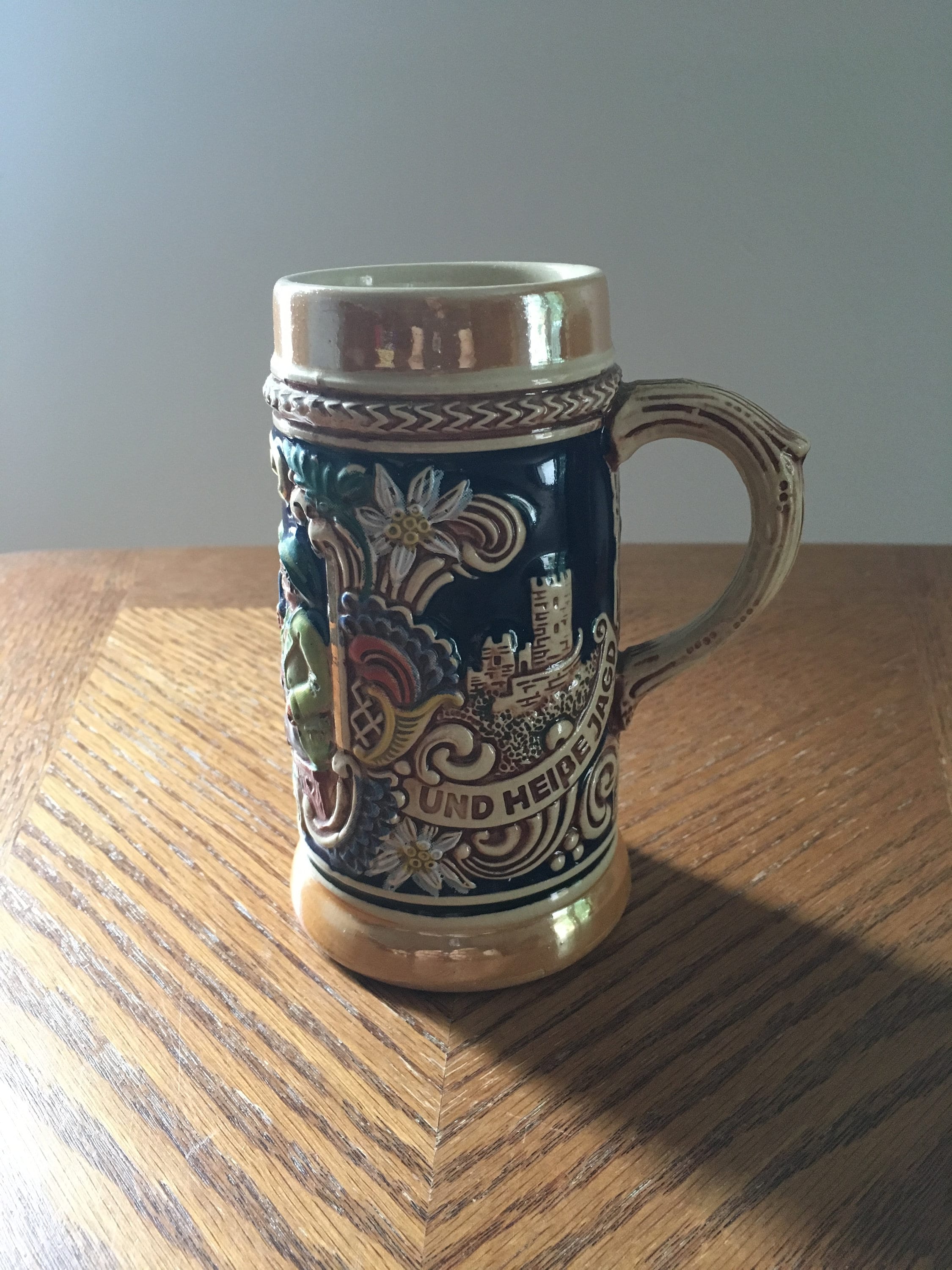 Vintage original Gerzit German beer stein