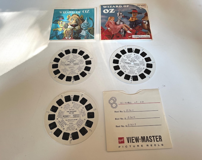 1957 GAF The Wizard of OZ 3-reel set