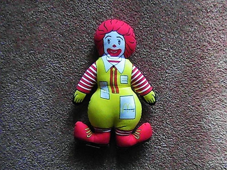 ronald mcdonald doll 1984
